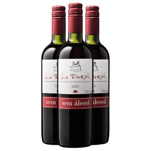 la dorni - vinho tinto suave sem álcool