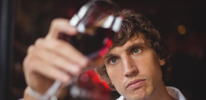 vinho sem álcool ou suco de uva